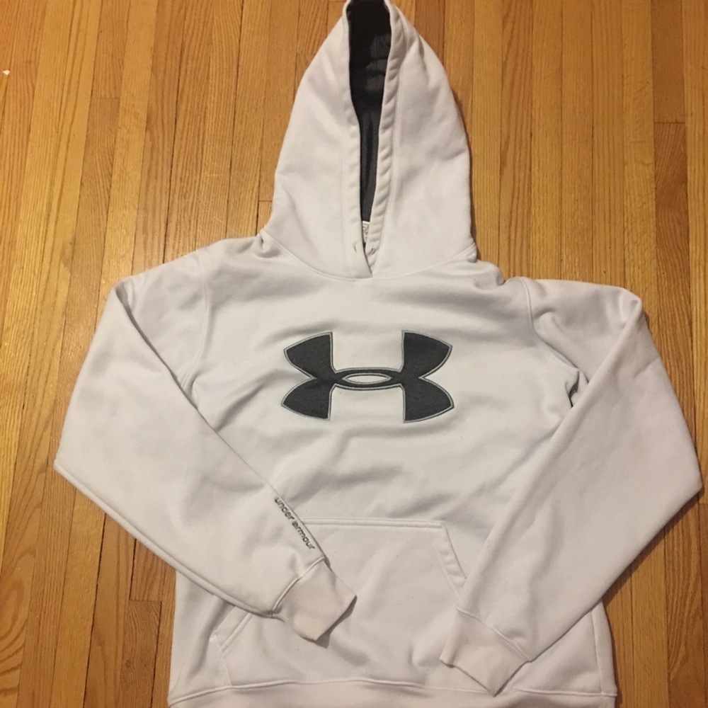 White under armour hoodie